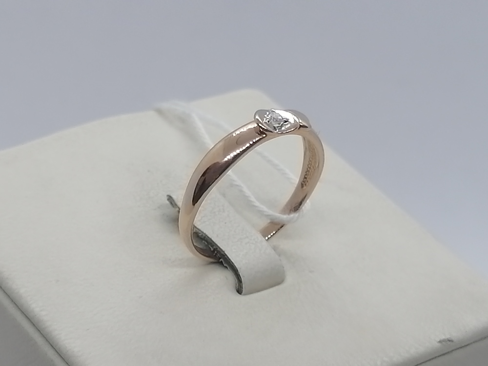 КОЛЬЦО БРИЛЛИАНТ Au 585