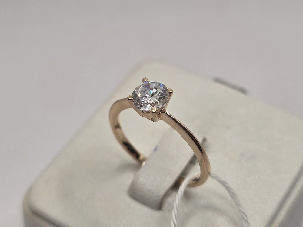 КОЛЬЦО С КАМНЕМ (Au 585)