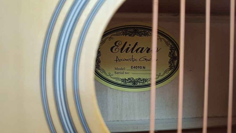 Гитара акустическая Elitaro E4010 N