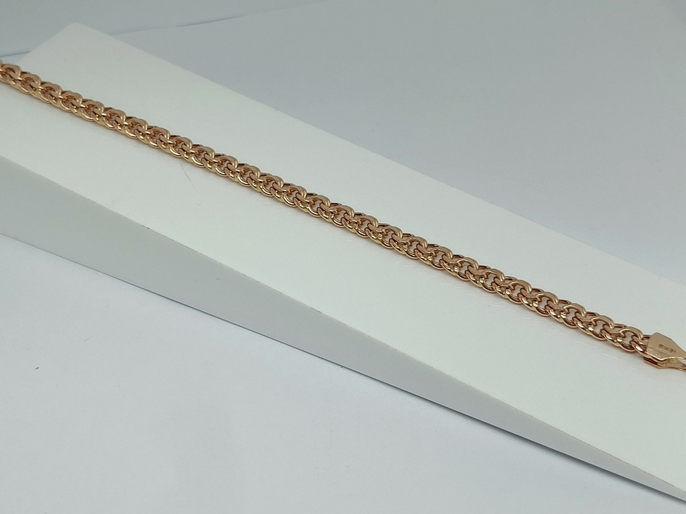 10100380120 БРАСЛЕТ ПУСТОТЕЛЫЙ Бисмарк (Au 585)