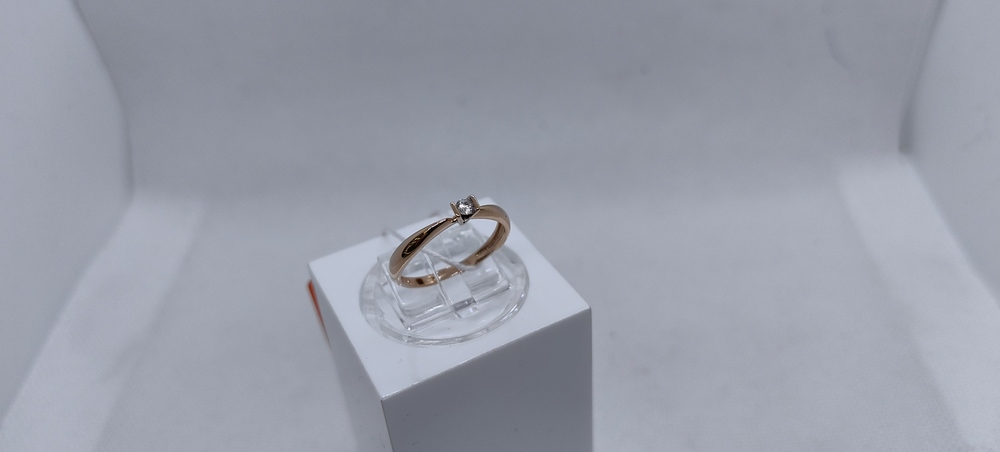 КОЛЬЦО С КАМНЕМ (Au 585)