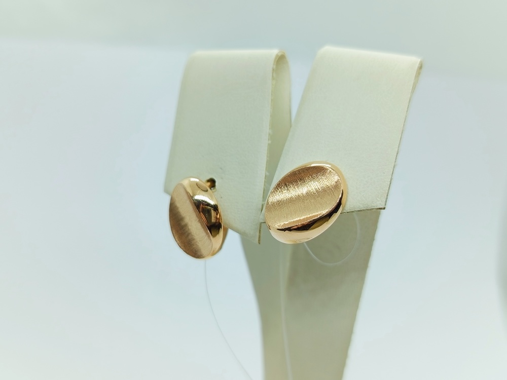 СЕРЬГИ БЕЗ КАМНЯ (Au 585)