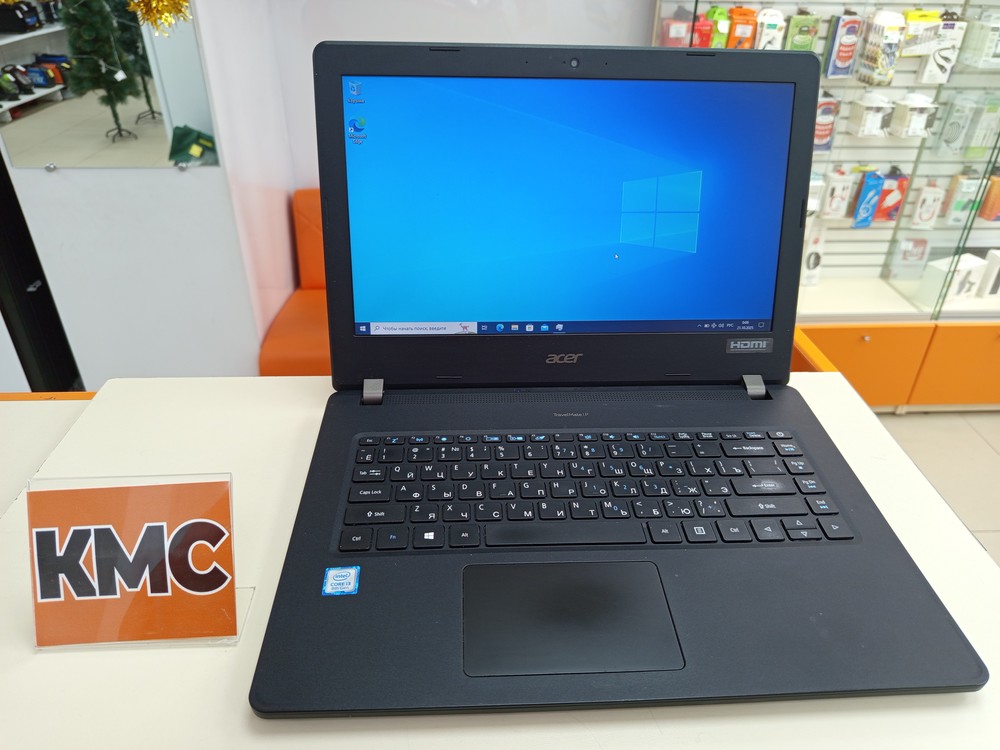 Ноутбук Acer TMP214-51-33BT; Core i3-8130U, Intel HD Graphics 620, 8 Гб, 120 Гб, Нет