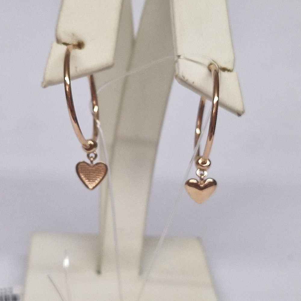 СЕРЬГИ КОНГО без камня (Au 585)