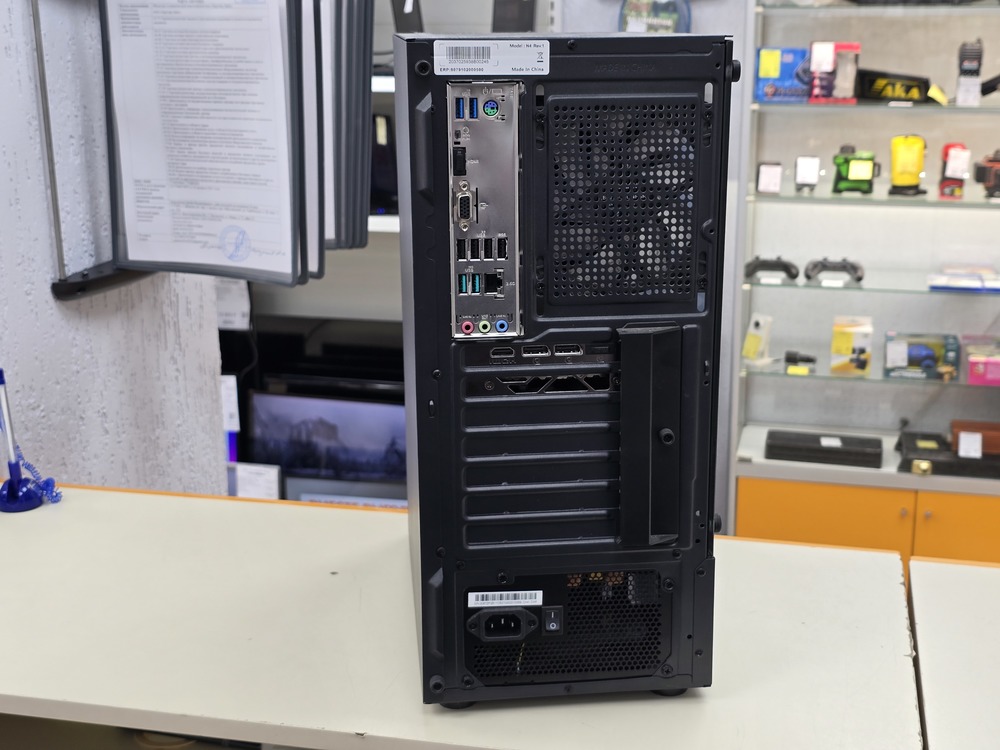 Системный блок ZALMAN; Ryzen 5 7500F Box, Geforce RTX 5060, 16 Гб, 1 Tb, Нет