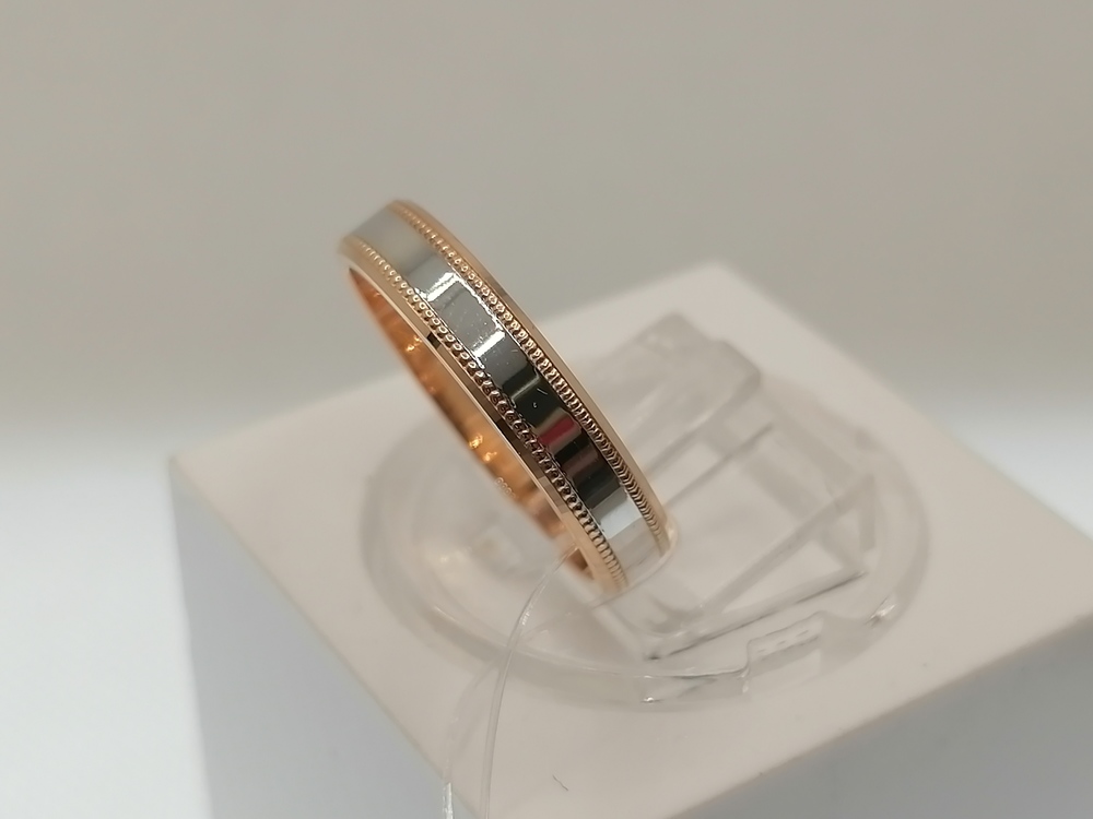 КОЛЬЦО ОБРУЧАЛЬНОЕ без камня (Au 585)