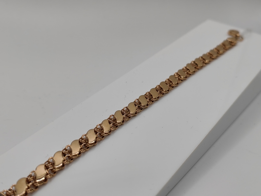 БРАСЛЕТ ПОЛНОВЕСНЫЙ Фантазия Au 585