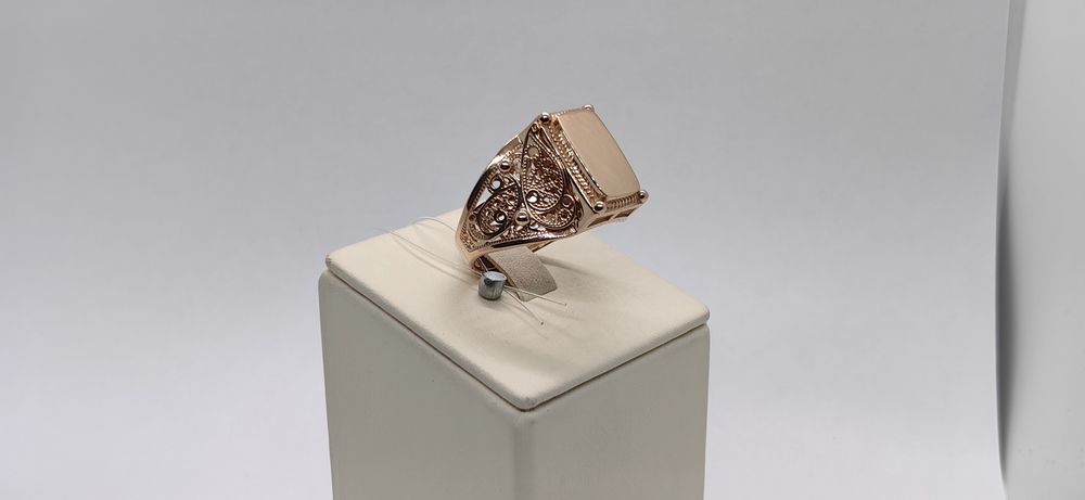 КОЛЬЦО ПЕЧАТКА без камня (Au 585)