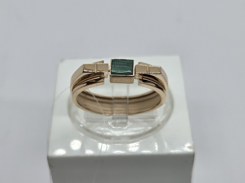 КОЛЬЦО ПЕЧАТКА с камнем (Au 585)