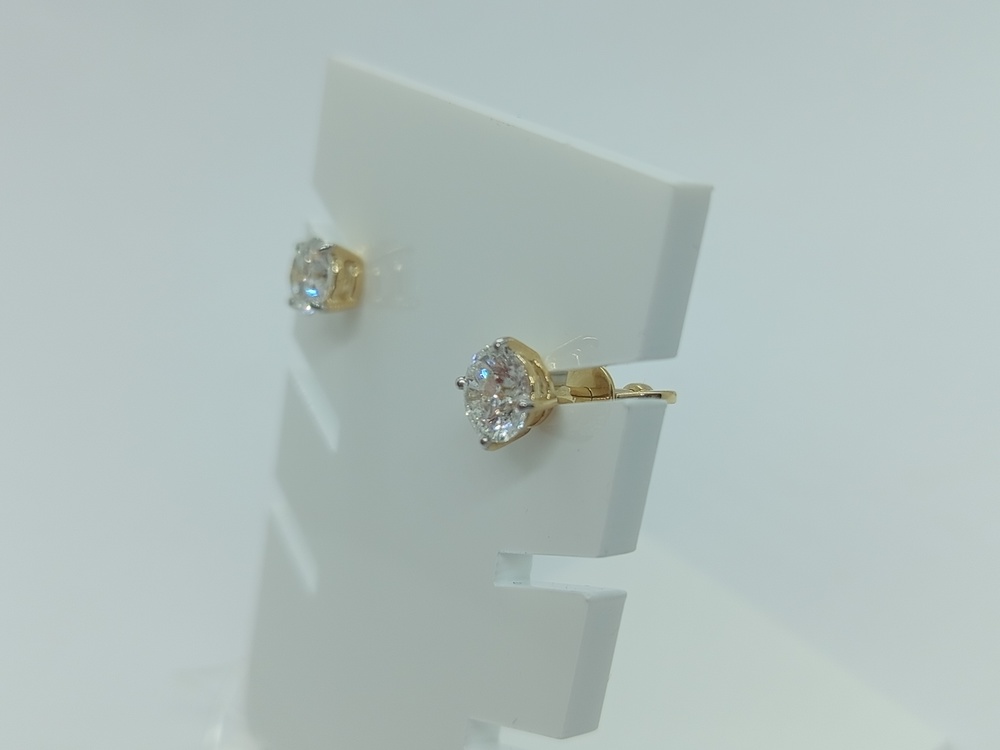 СЕРЬГИ БРИЛЛИАНТ (Au 585)