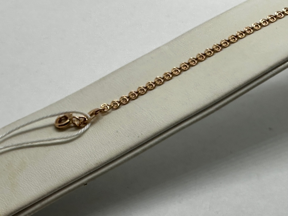 БРАСЛЕТ ПУСТОТЕЛЫЙ Лав Au 585