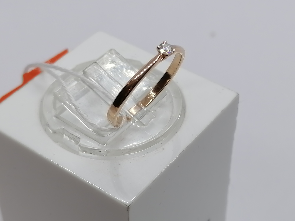 КОЛЬЦО БРИЛЛИАНТ Au 585