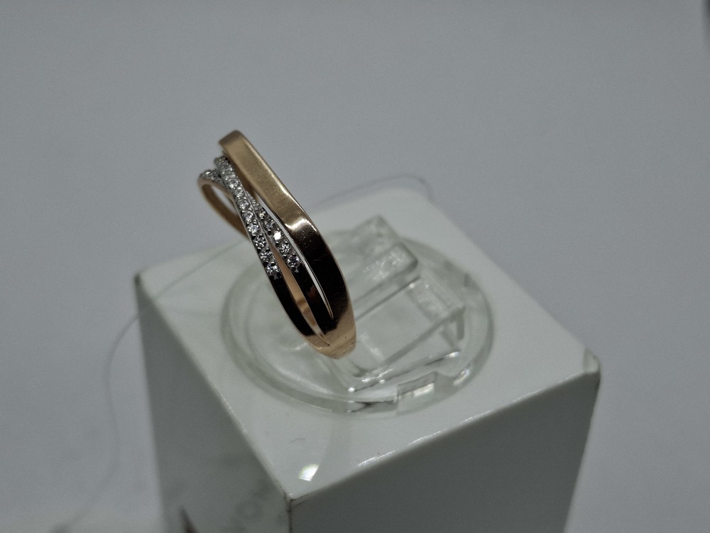 К13216200 КОЛЬЦО С КАМНЯМИ (Au 585)