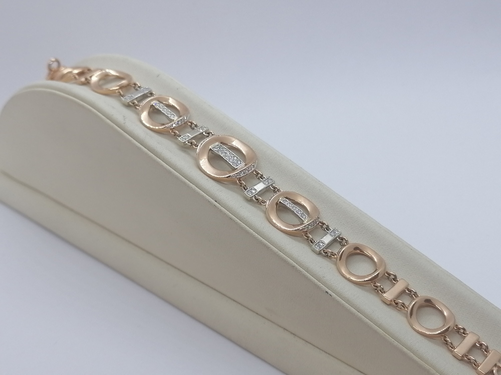 БРАСЛЕТ БРИЛЛИАНТ Au 585