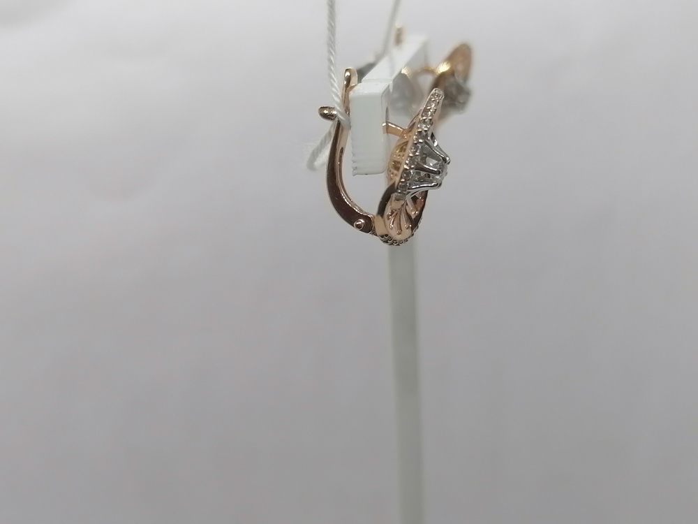 СЕРЬГИ БРИЛЛИАНТ (Au 585)