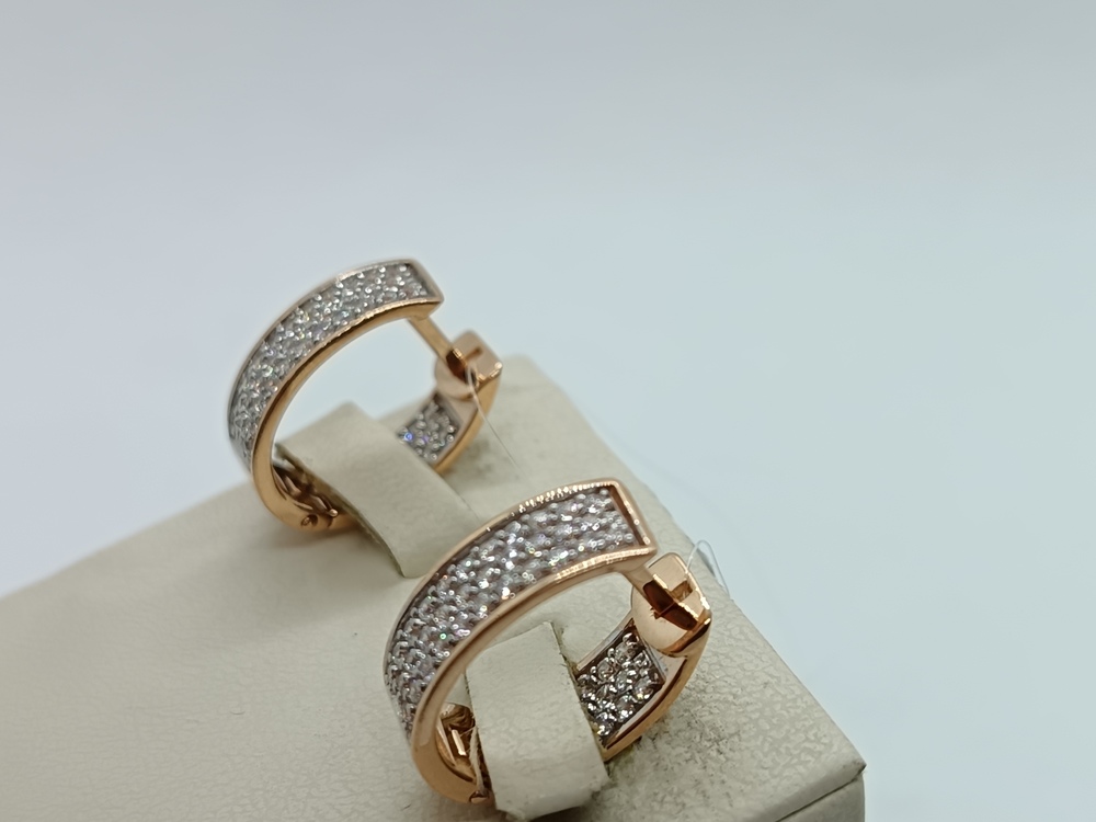 СЕРЬГИ С КАМНЯМИ (Au 585)