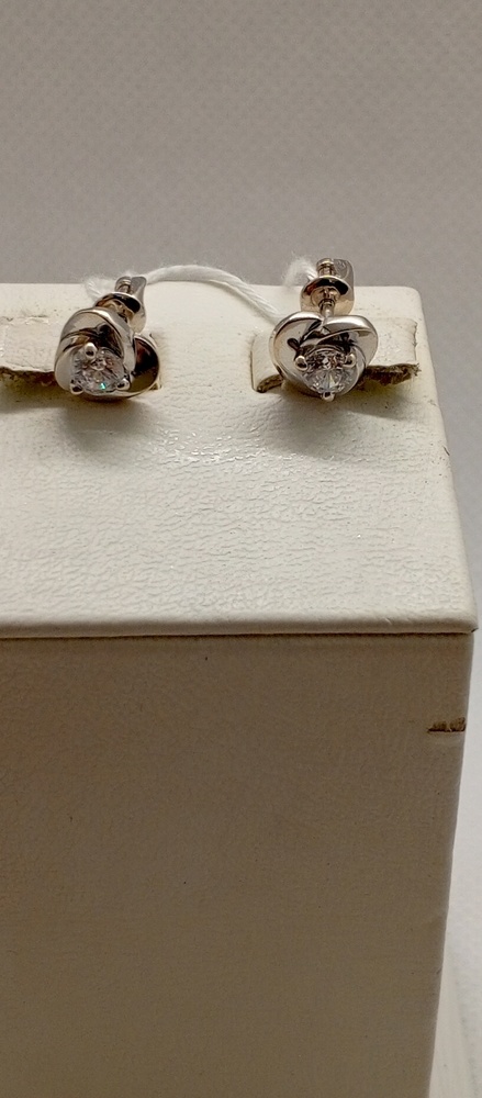 СПУС585 СЕРЬГИ ПУСЕТЫ (Au 585)