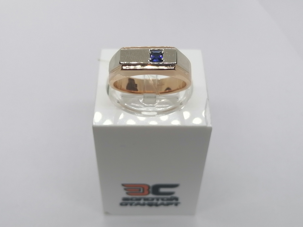 31-0311-С КОЛЬЦО ПЕЧАТКА с камнем (Au 585)