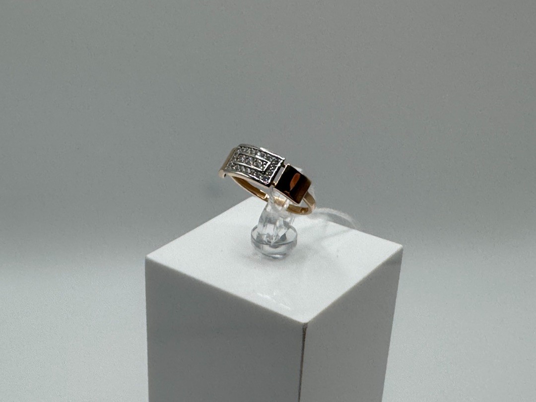 КОЛКМИ585 КОЛЬЦО С КАМНЯМИ (Au 585)