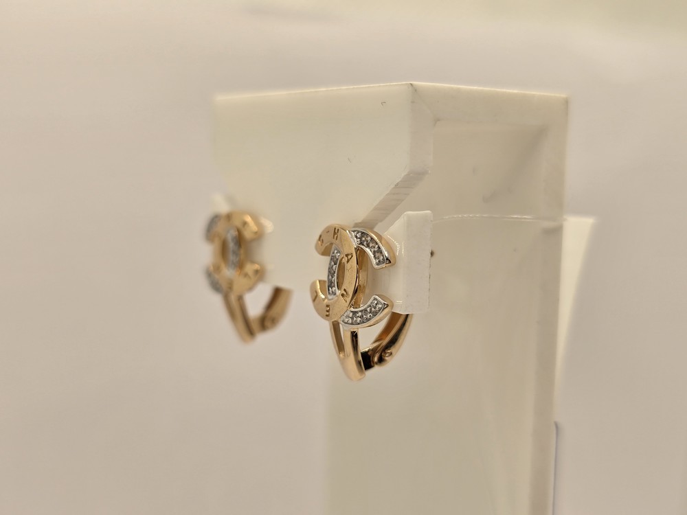 СЕРЬГИ С КАМНЯМИ (Au 585)