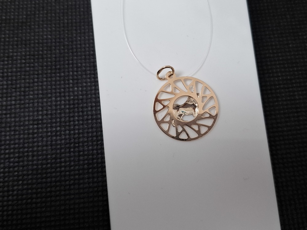 ПОДВЕСКА ЗНАК ЗОДИАКА ЛЕВ (Au 585)