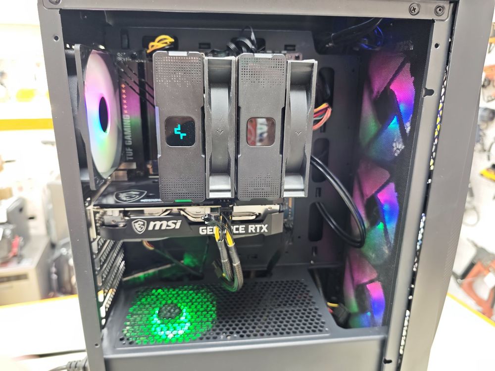 Системный блок Aero Cool; Ryzen 5 7500F Box, GeForce RTX 3050, 16 Гб, 480 Гб, Нет
