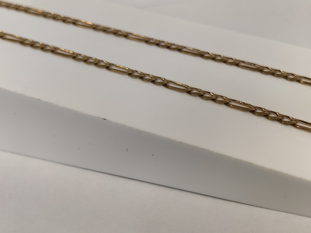 ЦЛФК585 ЦЕПЬ ПОЛНОВЕСНАЯ Фигаро(картье) (Au 585)