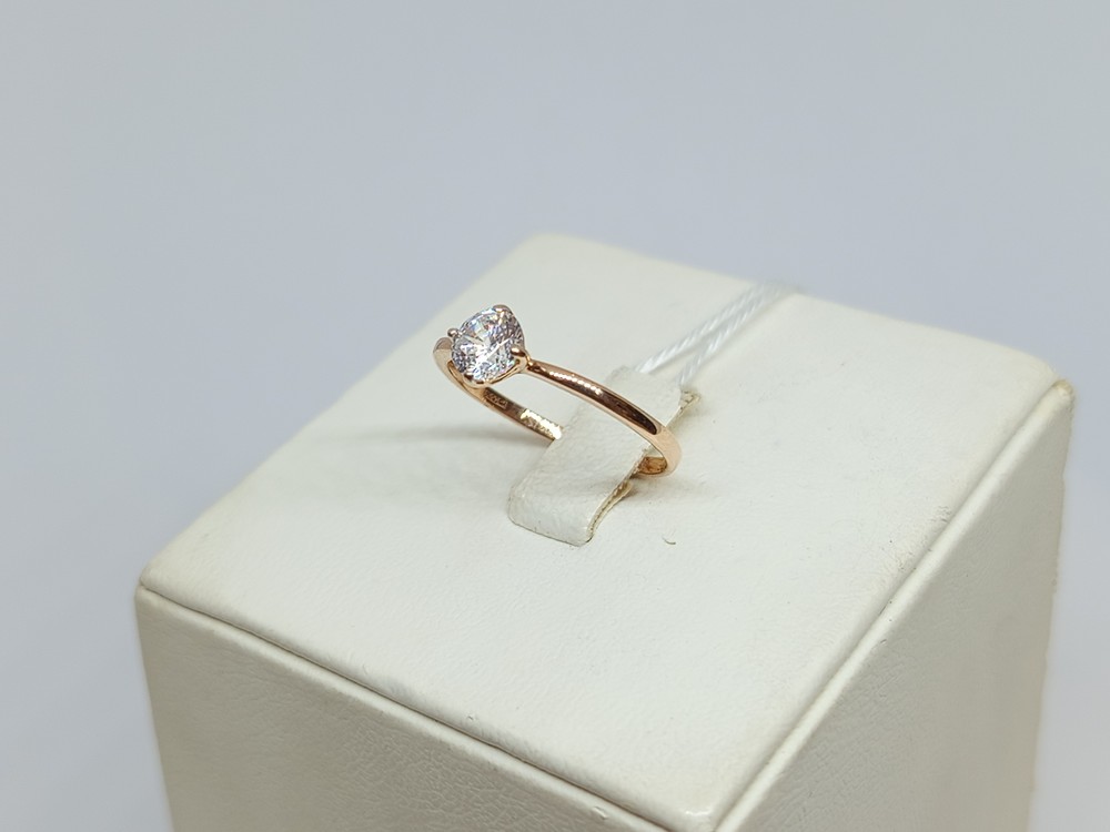 КОЛКМ585 КОЛЬЦО С КАМНЕМ (Au 585)