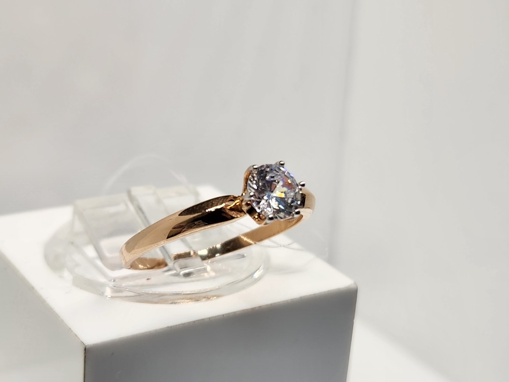 КОЛЬЦО С КАМНЕМ (Au 585)