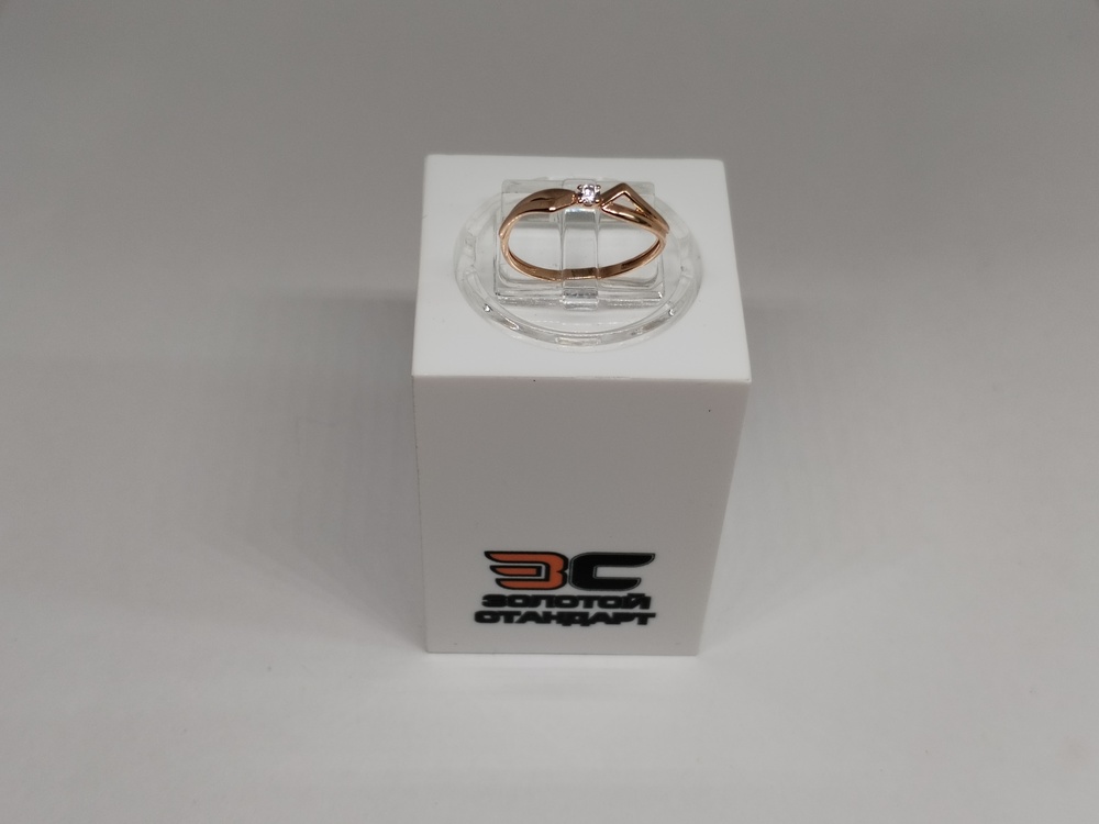 КОЛКМ585 КОЛЬЦО С КАМНЕМ (Au 585)