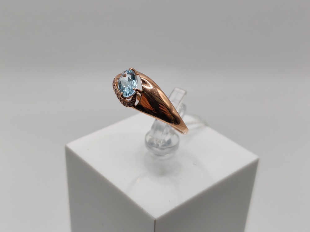 КОЛКМИ585 КОЛЬЦО С КАМНЯМИ (Au 585)