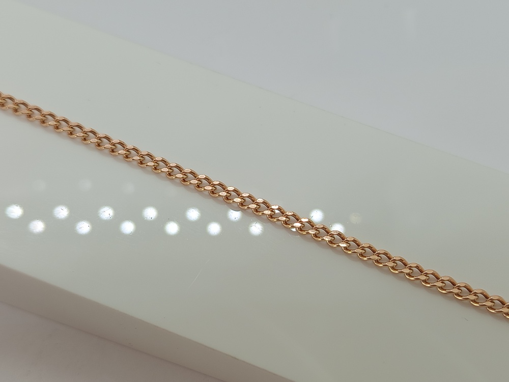 БРАСЛЕТ ПУСТОТЕЛЫЙ Панцирное (Au 585)