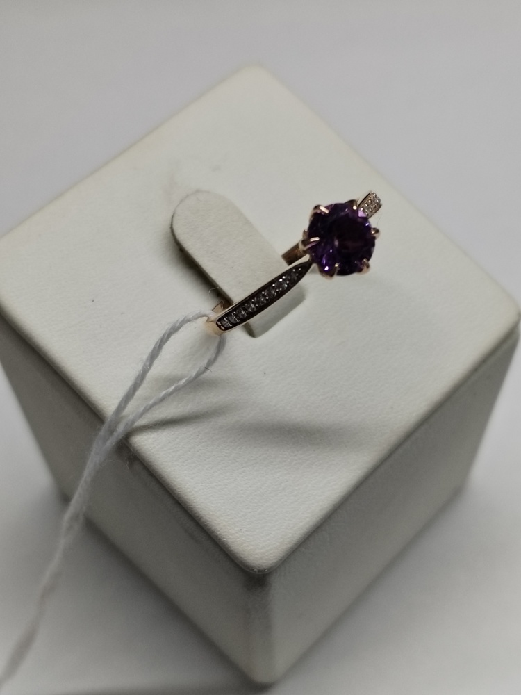 КОЛКМИ585 КОЛЬЦО С КАМНЯМИ (Au 585)