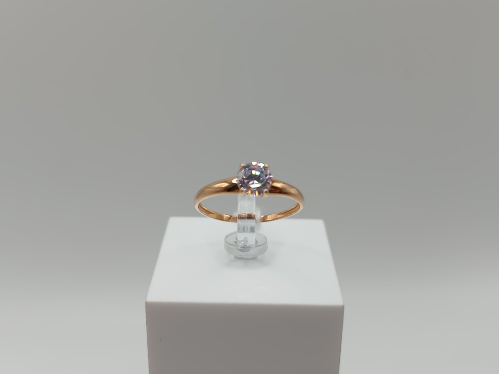 КОЛКМ585 КОЛЬЦО С КАМНЕМ (Au 585)