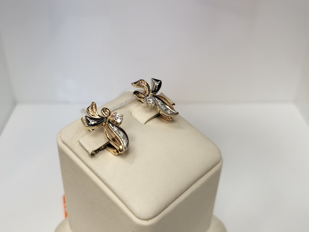 СЕРЬГИ БРИЛЛИАНТ (Au 585)