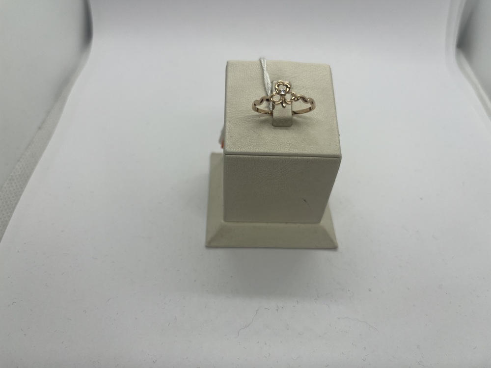 КОЛКМ585 КОЛЬЦО С КАМНЕМ (Au 585)