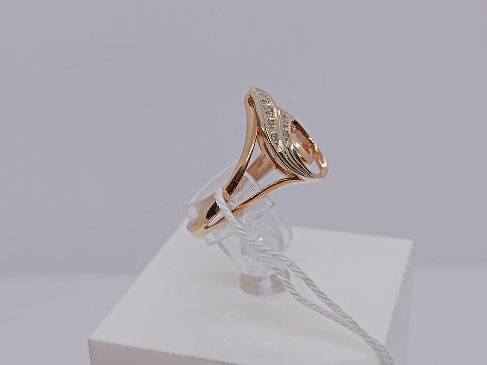 КОЛКМИ585 КОЛЬЦО С КАМНЯМИ (Au 585)