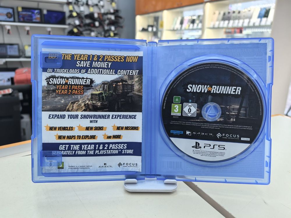 Игра Playstation 5 Snowrunner