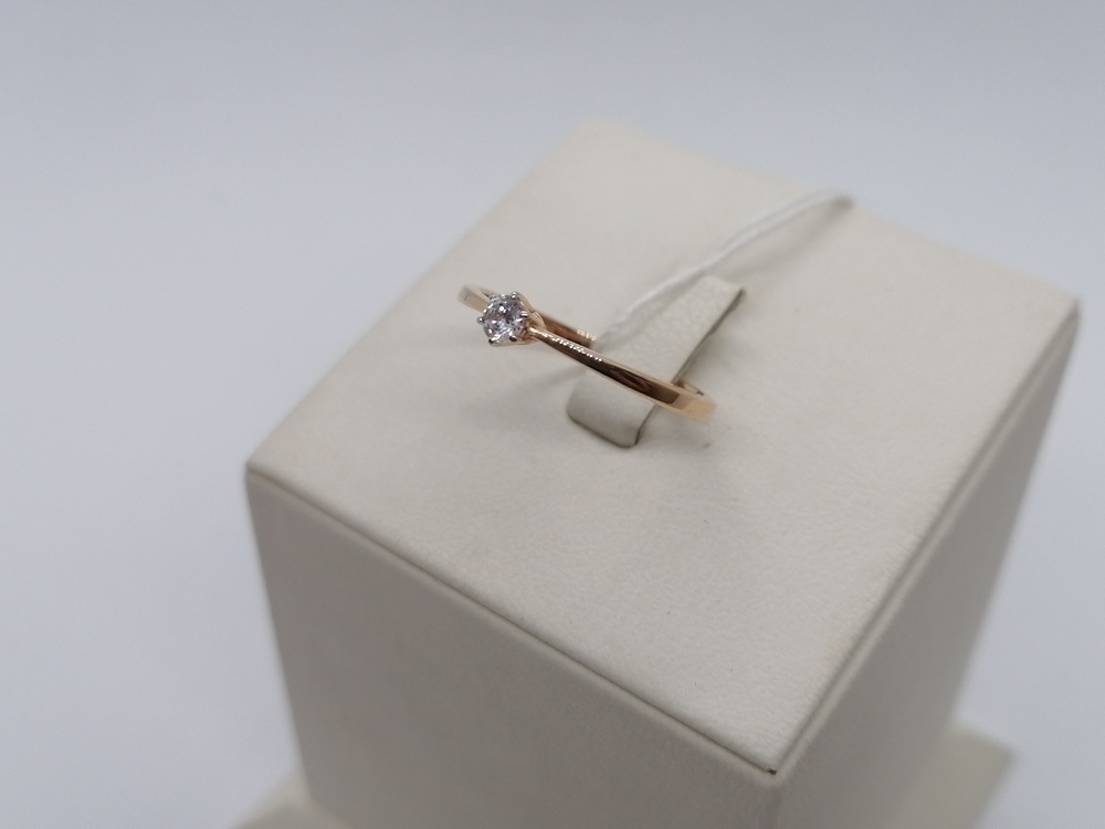 КОЛЬЦО С КАМНЕМ (Au 585)