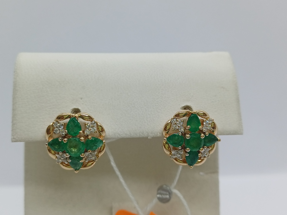 СЕРЬГИ БРИЛЛИАНТ (Au 585)