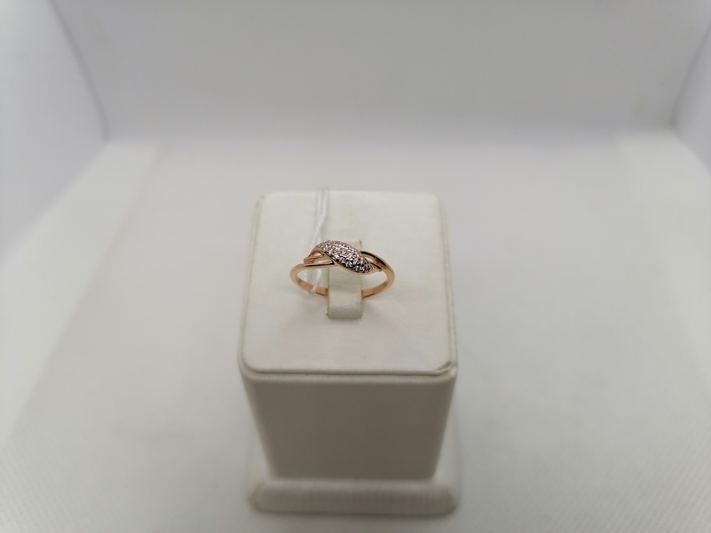 КОЛКМИ585 КОЛЬЦО С КАМНЯМИ (Au 585)