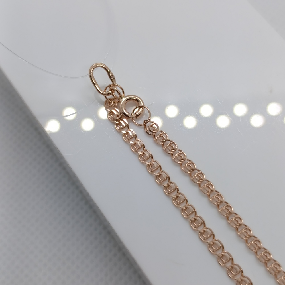 ЦЕПЬ ПУСТОТЕЛАЯ Лав (Au 585)