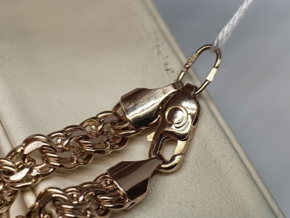 ЦПБС585 ЦЕПЬ ПУСТОТЕЛАЯ Бисмарк (Au 585)