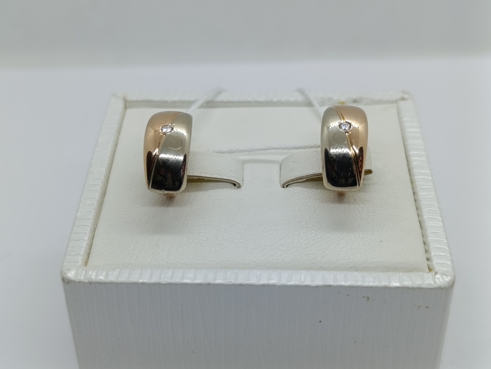 СЕРЬГИ С КАМНЕМ (Au 583)