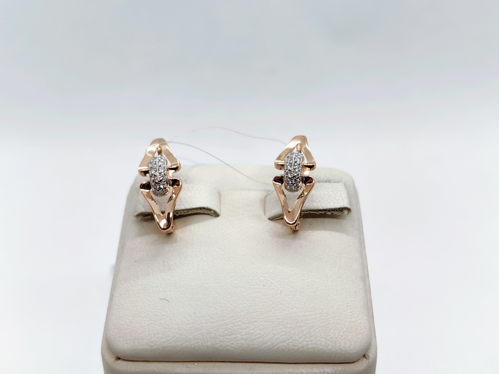 СЕРЬГИ С КАМНЯМИ (Au 585)