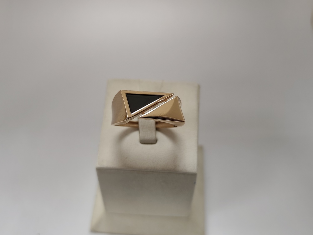 КОЛЬЦО ПЕЧАТКА с камнем (Au 585)