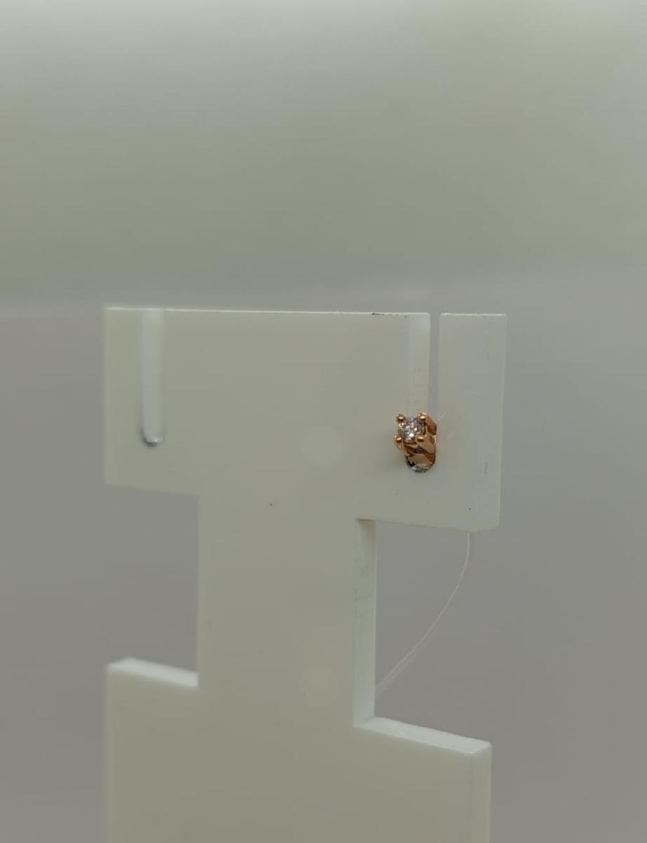 СЕРЬГИ ПУСЕТА бриллиант (Au 585)