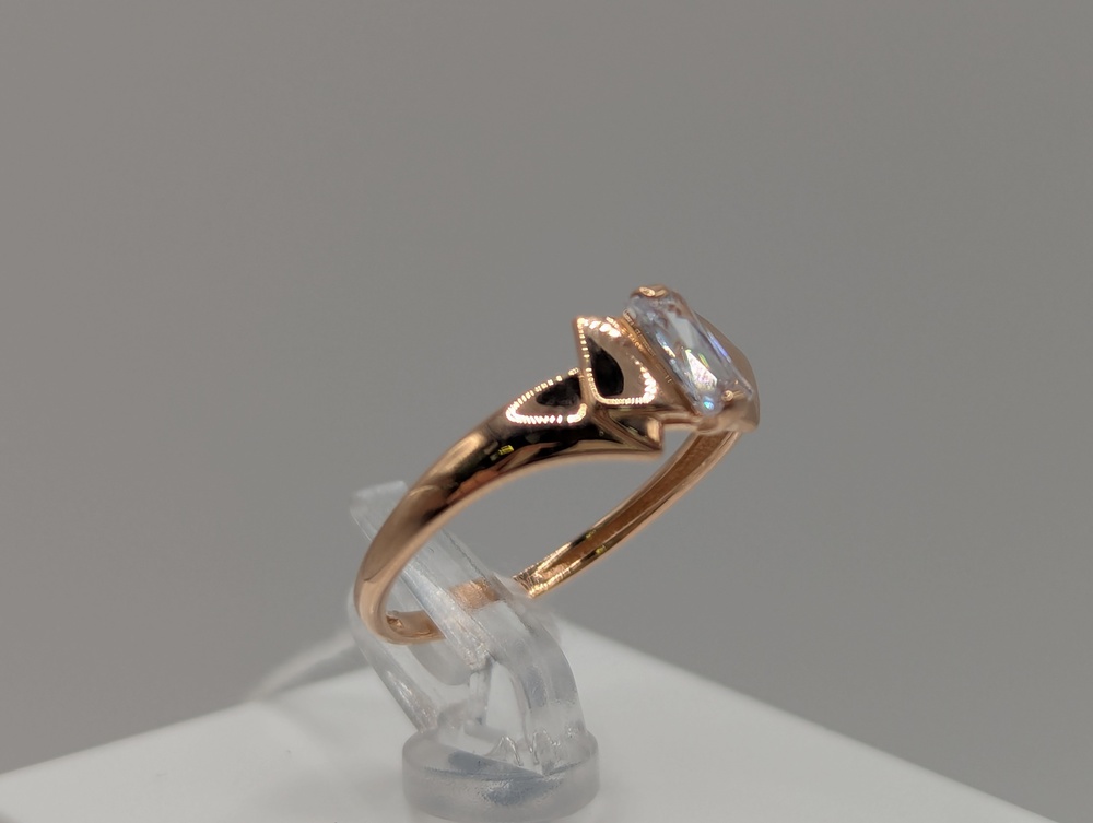 КОЛКМ585 КОЛЬЦО С КАМНЕМ (Au 585)