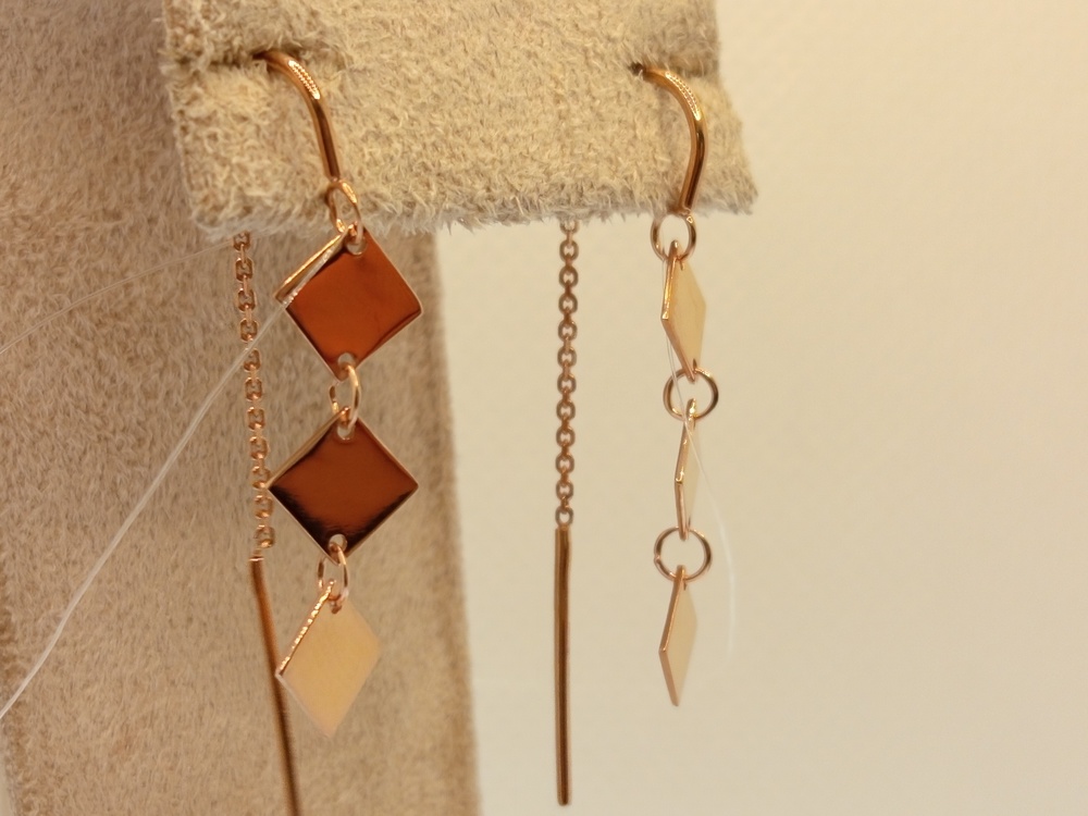 СЕРЬГИ ПРОДЕВКИ (Au 585)