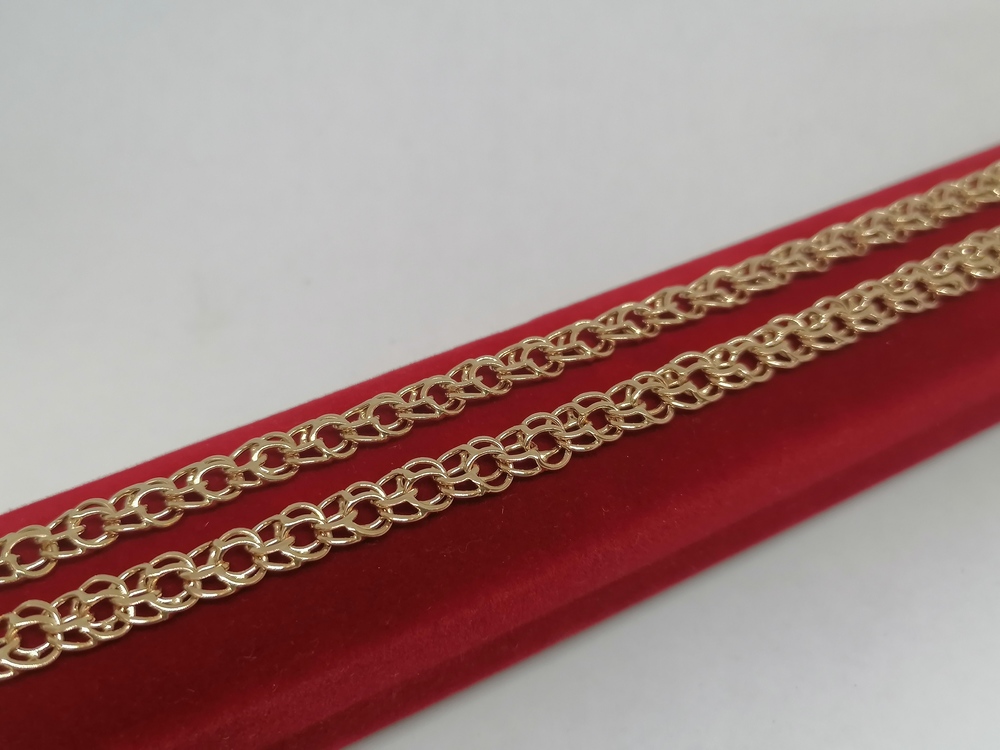 ЦЛБС585 ЦЕПЬ ПОЛНОВЕСНАЯ Бисмарк (Au 585)